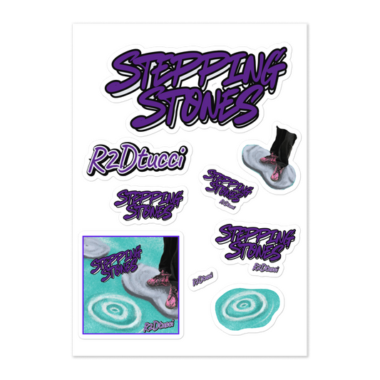 Stepping Stones Sticker sheet